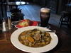 Lunch: Irish stew and a Guinness