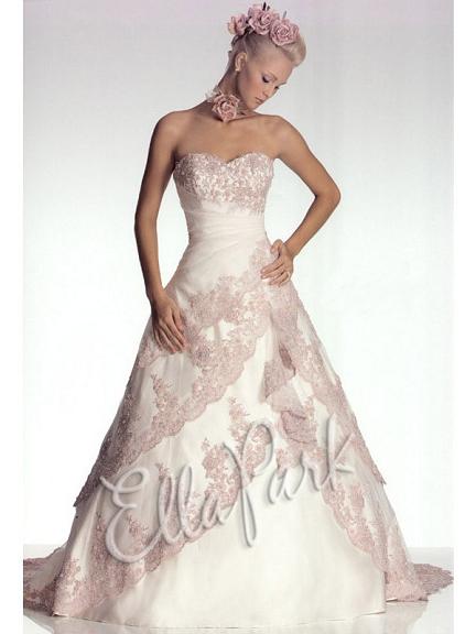 Laceup back Posted by wedding dress at 1159 PM Labels Pink wedding 