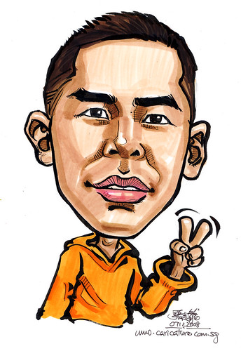 Caricature for Singapore Armed Forces 7