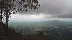 View over Zomba from the plateau