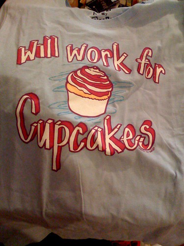 My latest cupcake t-shirt
