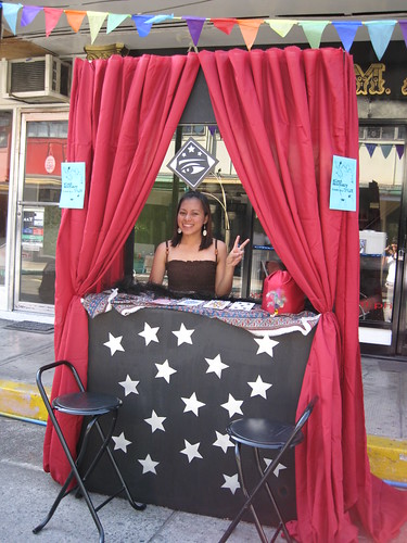 fortune teller booth