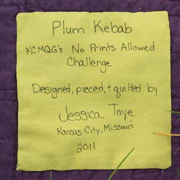 Plum Kebab - Label