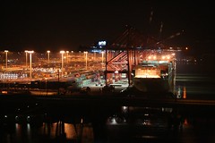 Nacht im Hafen