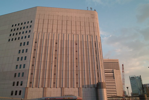 the building of Yodobashi Camera Umeda