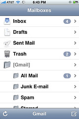 iPhone email