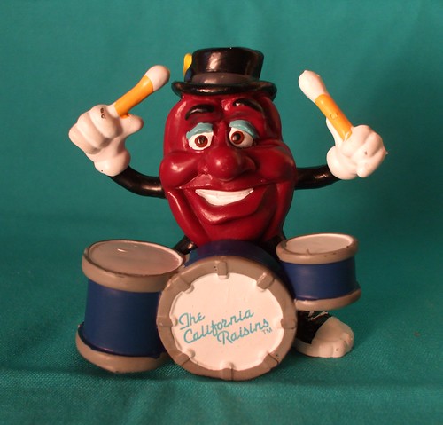 Vintage California Raisins Drummer