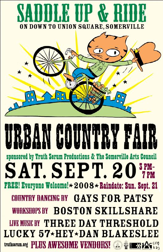 urban country fair on SAT 9/20