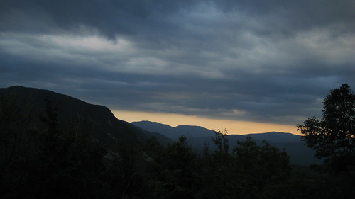 Twilight view of White Mountain