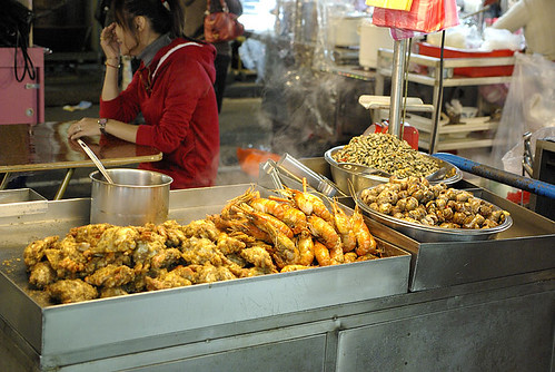 Shrimp at the night market