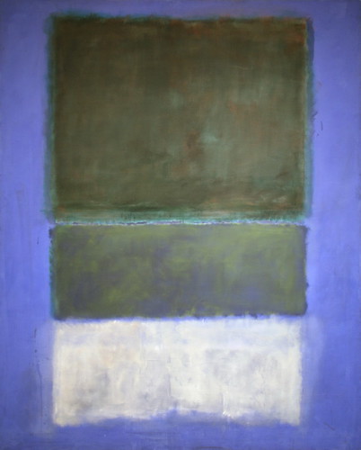 in Blue by Mark Rothko