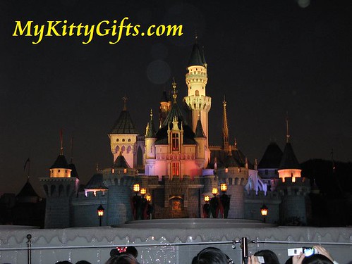 Hello Kitty's View of Sleeping Beauty Castle, Hong Kong Disneyland