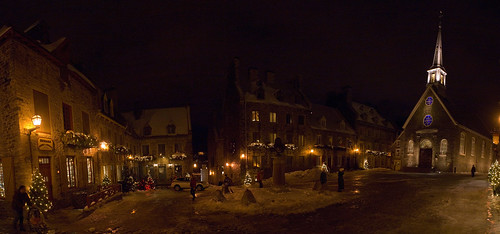 Place Royal at night