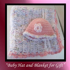Blanket and Baby Hat