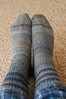 Handspun socks for DH