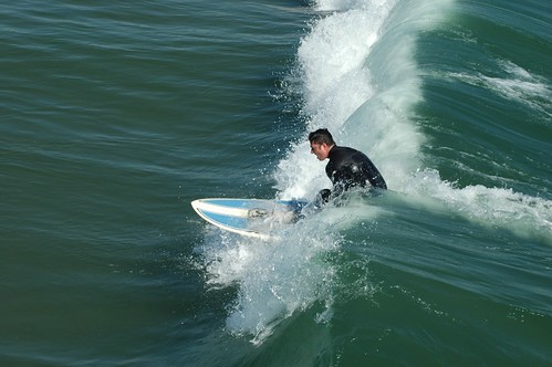surfing in venice beach california