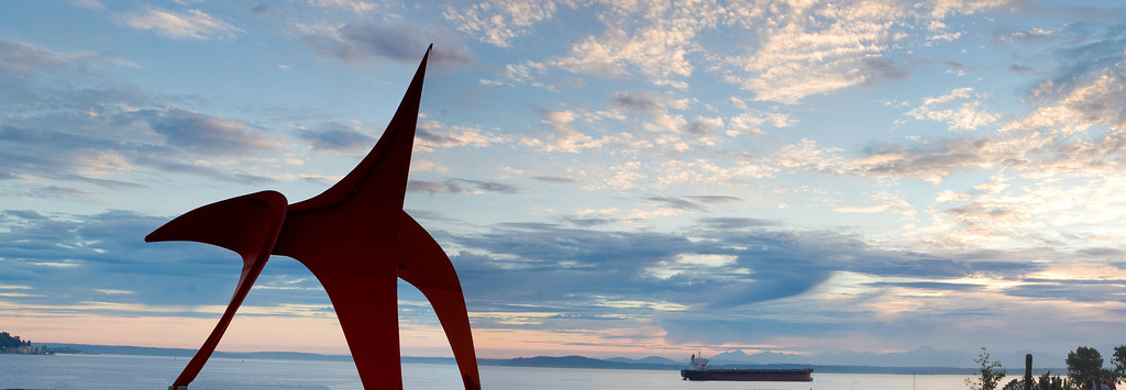 "Eagle" at Olympic Sculpture park, Seattle