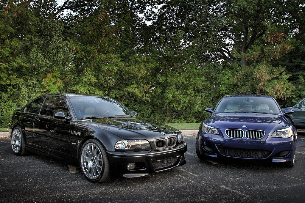 E60 M5 and E46 M3 Group Photos in HDR Drive Accord Honda