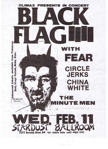 Black Flag at the Stardust Ballroom 1981