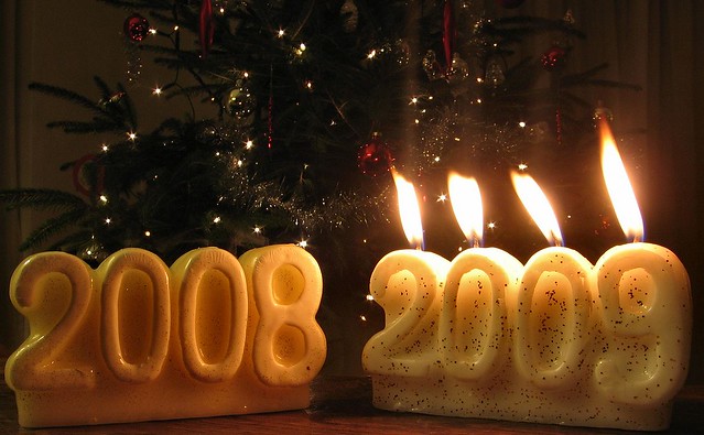 2008 becomes 2009: Happy new year!