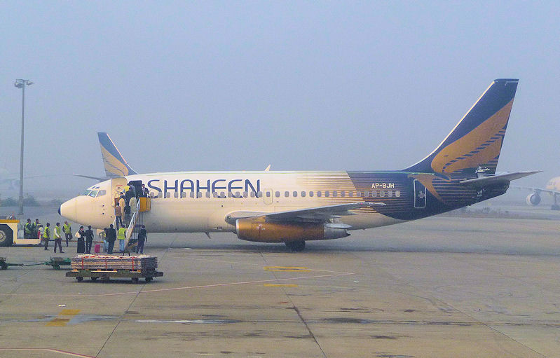 Shaheen,Pakistani airline, B737-200, Lahore 27Dec08
