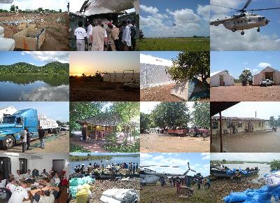 collage mozambique flooding