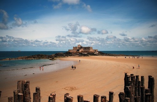 St-Malo's Fort Nationale. Photo: annso