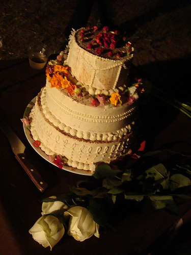 Tiramisu Wedding Cake with Cream Cheese Frosting