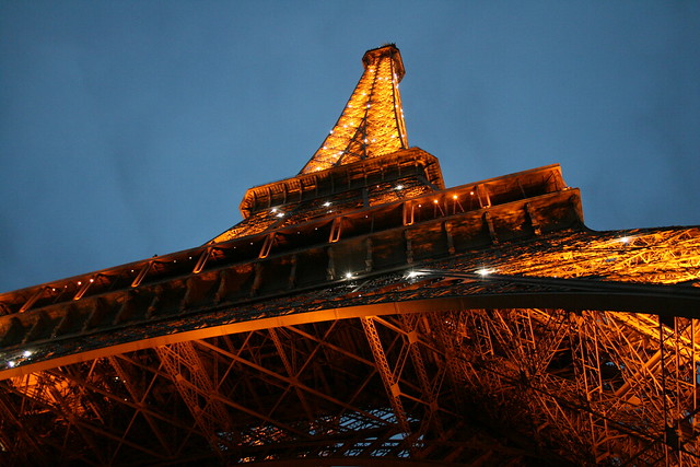 The Eiffel tower...