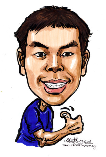 Caricature for Singapore Armed Forces 1