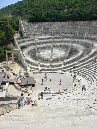 Indrukwekkend amfitheater