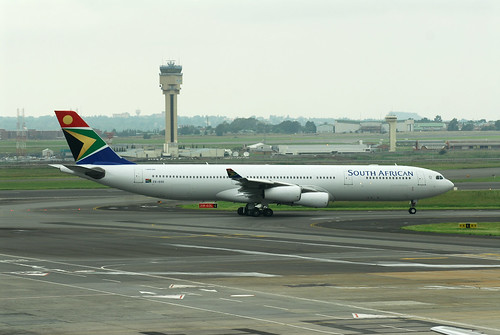 South African A340-300 ZS-SXE