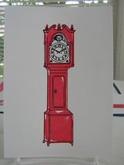 'Gocco grandfather clock' Nydam on Flickr
