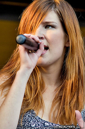 Charlotte Wessels from DELAIN