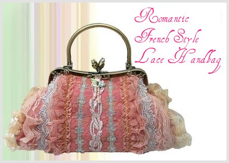 Romantic French Style Lace Handbag