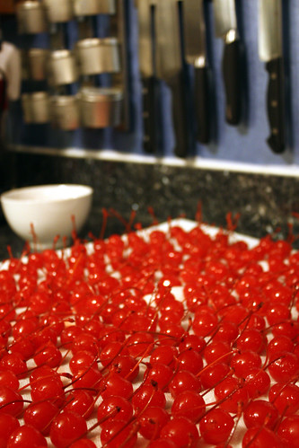 Drying cherries