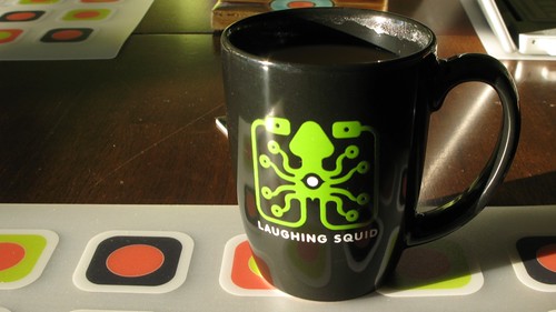 Laughing Squid mug