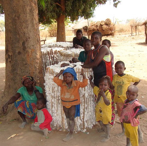 Family in Silambi, Central African Republic