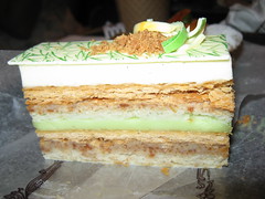 Bouchon Bakery: Key lime millefeuille (another view)