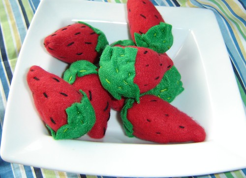 Play food - Strawberries