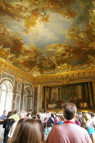 凡爾塞宮內部17 - 美麗的天花板