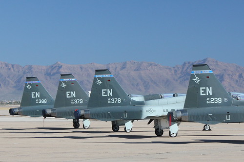 Airplane picture - T-38 Talon tails