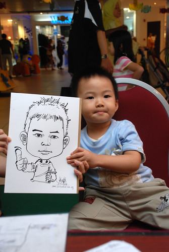 Caricature live sketching for Marina Square Day 2 - 24