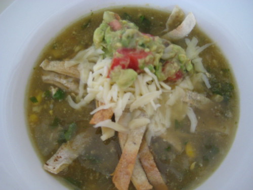 mean green tortilla soup