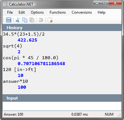 Calculator.NET