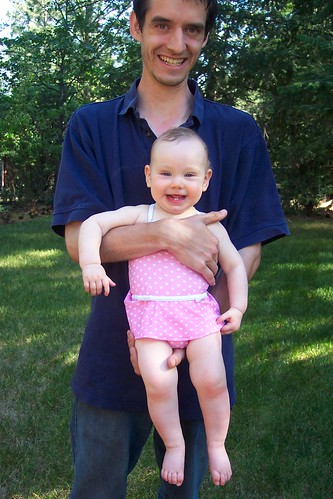 Talia with Daddy