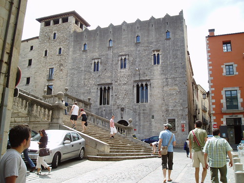 Catedral de Girona escaleras