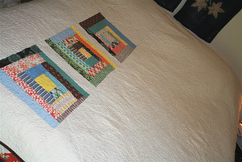 Stacked Coin Quilt - Back