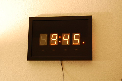 Panaplex Clock - Completed