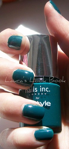 Nails Inc for InStyle Electric Teal